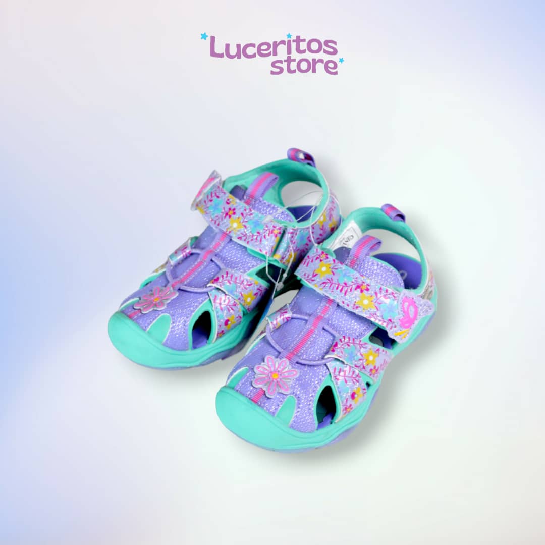Sandalias encanto con luces