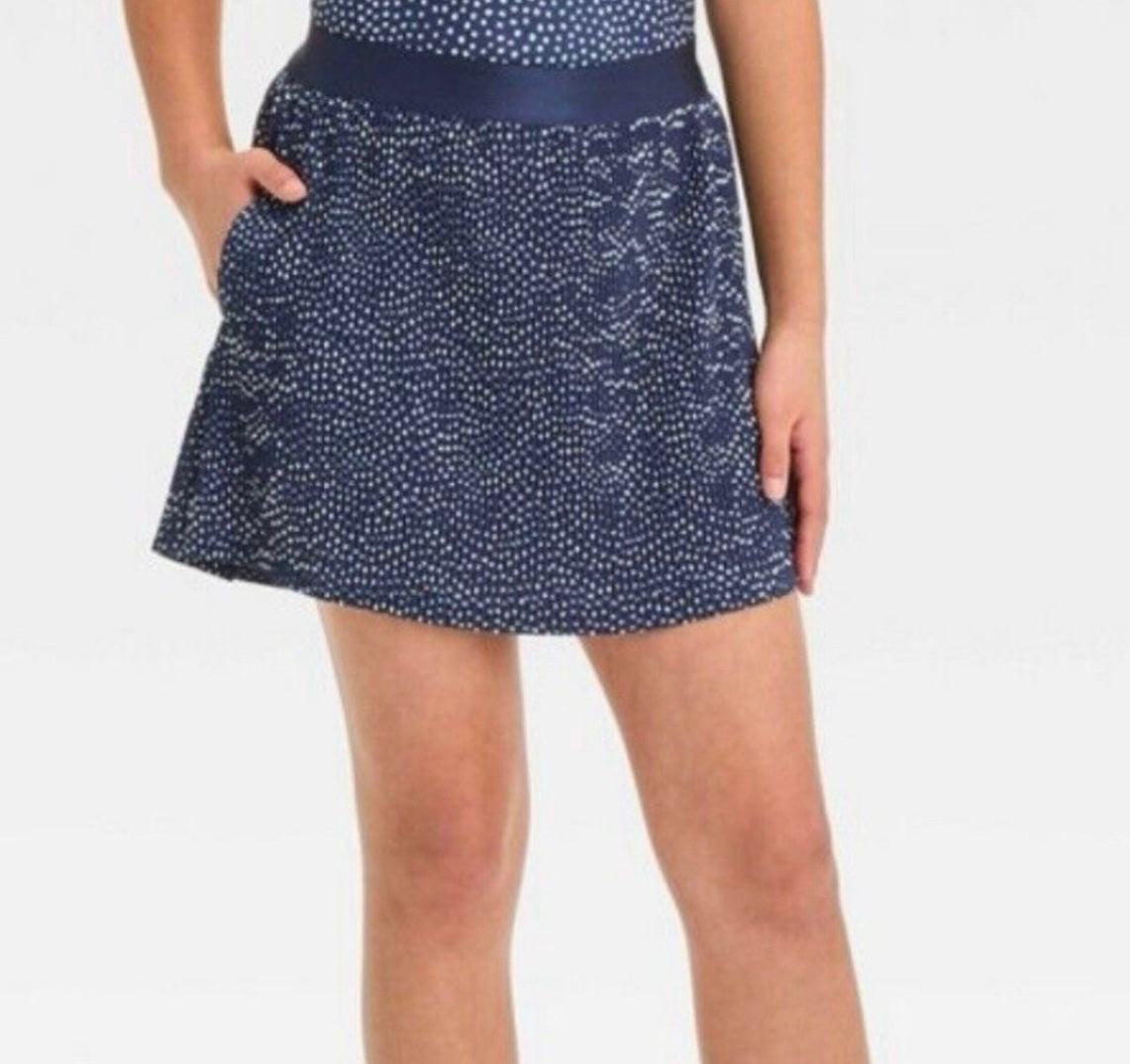 Falda azul all in motion