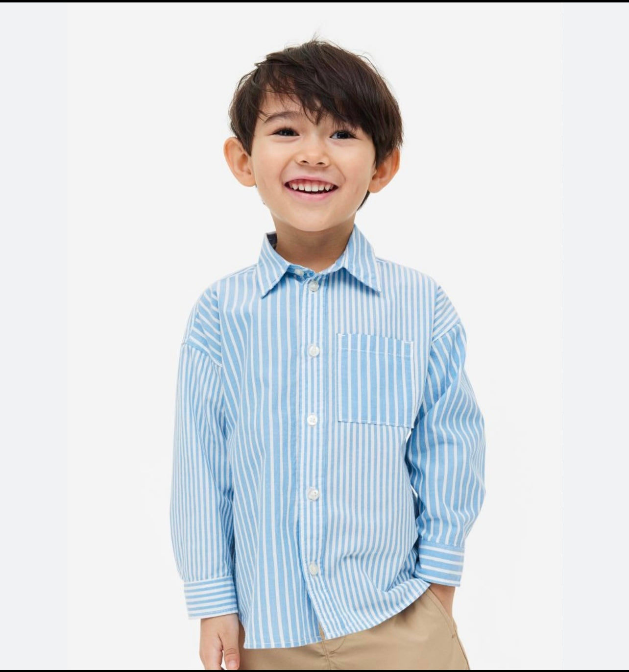 Camisa Azul H&M