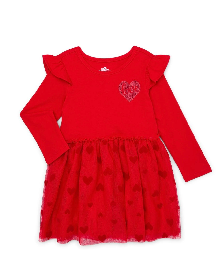 Vestido Rojo Love- Better Cotton