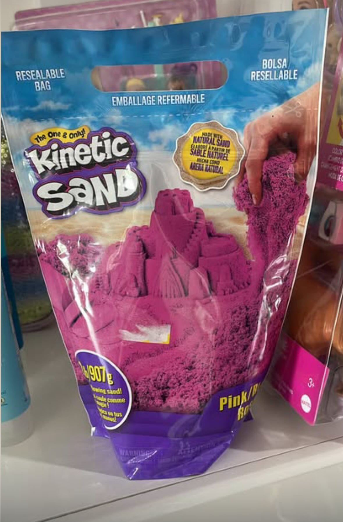 Arena Mágica Kinetic Sand 💖🔧🏰
