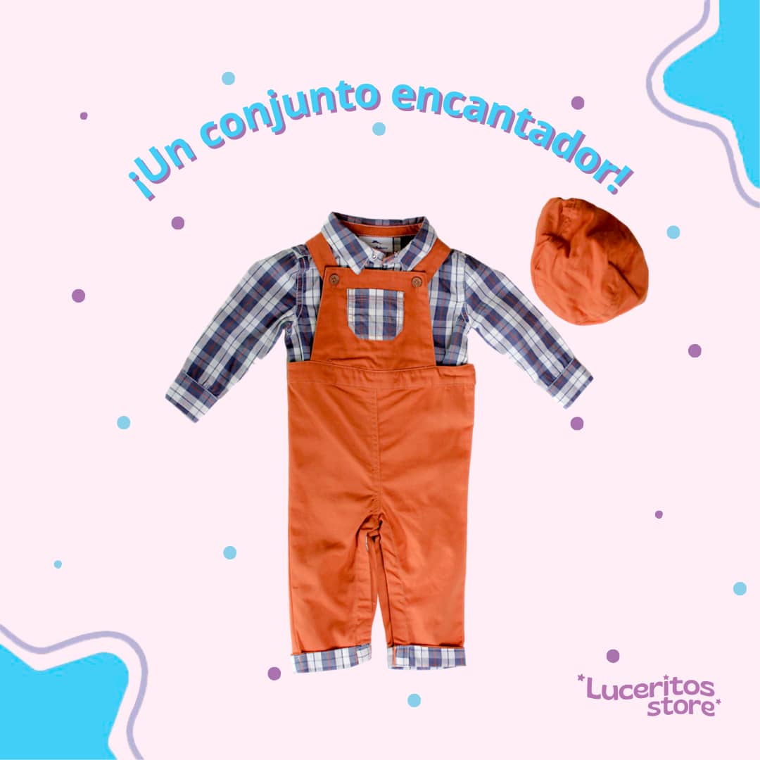Conjunto Braga con sombrero