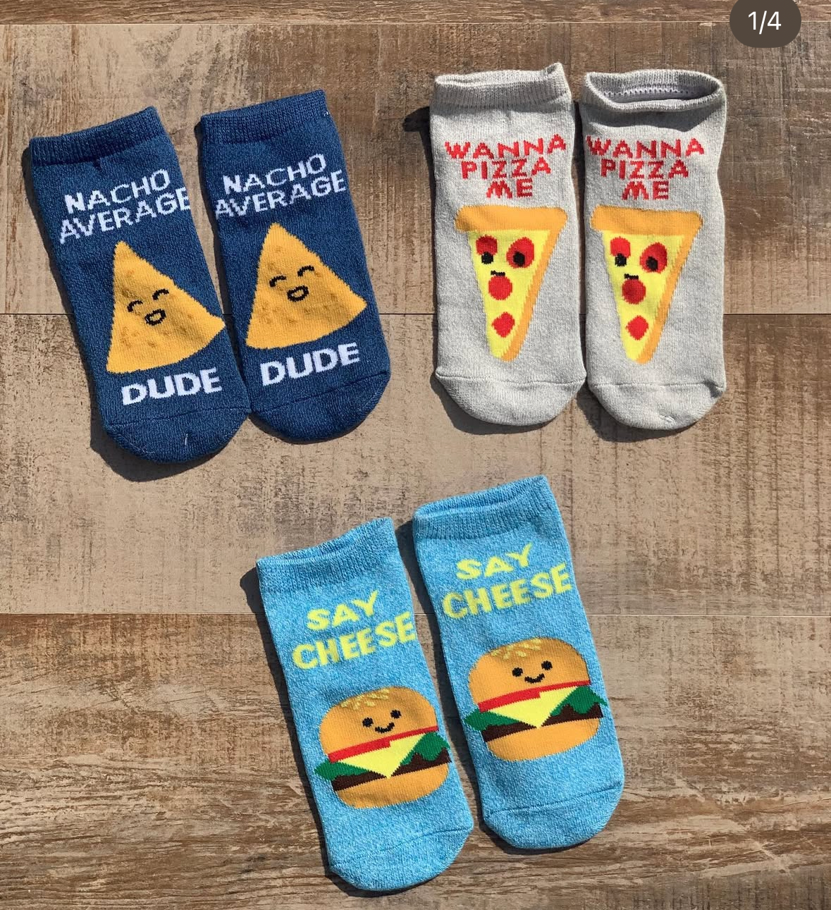Set de Medias Foodie Kids 🍕
