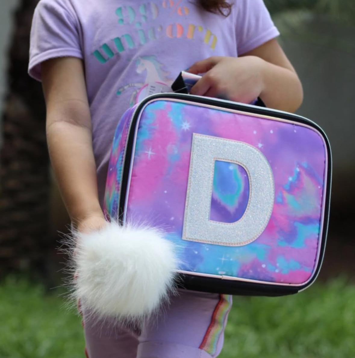 Lonchera Tie Dye con Pompon 💕🌸